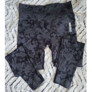 Gymshark Black Adapt Camo Seamless Leggings